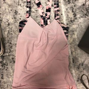 Lululemon tank size 2 pink